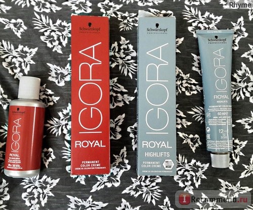 Краска для волос Schwarzkopf Igora Royal фото