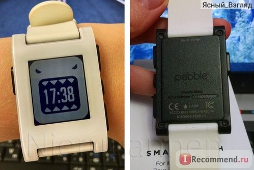 Pebble Classic. Монстрик