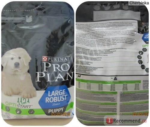 Корм для собак Purina PRO PLAN LARGE PUPPY ROBUST с комплексом OPTISTART фото