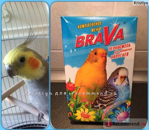 Корм для попугает BRAVA