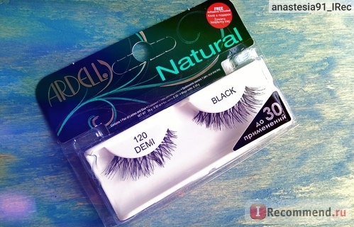 Накладные ресницы ARDELL NATURAL #120 DEMI