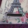 Чехол для мобильного телефона Aliexpress Luxury Flower Paris Eiffel Tower Design Leather Flip Pouch Bag Cover Case For HTC Desire 500 New Hotsale Free Shipping фото