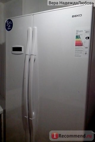 Холодильник side-by-side BEKO GNEV 120 W фото