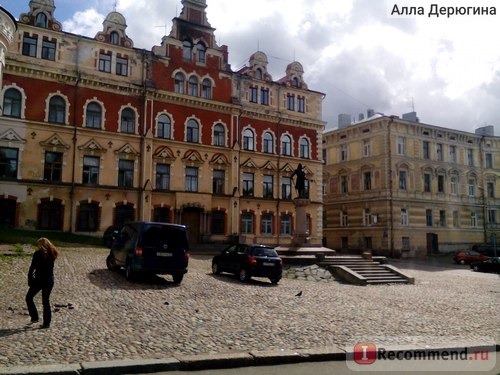 Старинное здание в центре Выборга