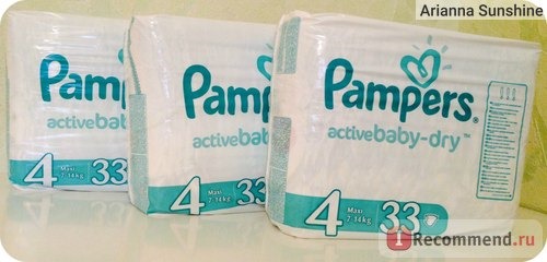 Подгузники Pampers active baby-dry (актив бэби) фото