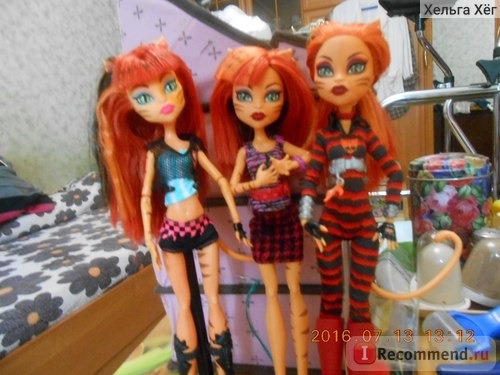 MONSTER HIGH Кукла Монстр Хай Торалей Страйп из серии Супергерои. / Toralei Stripe - Powerghouls фото