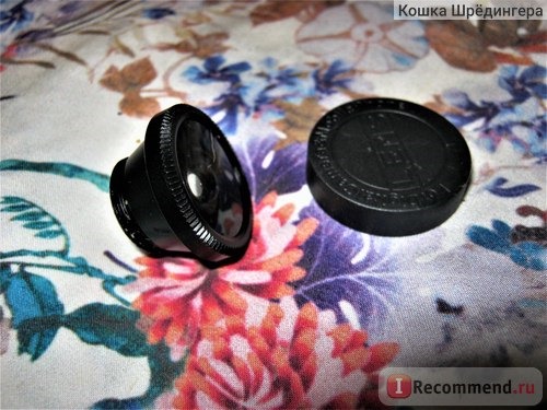 Объектив Aliexpress 3 In 1 Universal Clip Mobile Phone Lens Fish Eye + Macro + Wide Angle фото