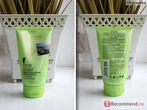 Крем для ног SEA of SPA Крем для ног Foot Cream With Magnesium фото