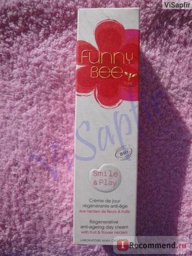 Крем для лица Funny Bee Creme Regenerative anti-age day cream фото