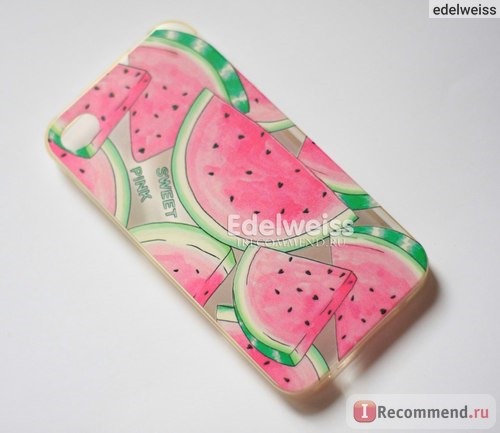 Чехол для мобильного телефона Aliexpress Case For Apple iPhone 4 4S 5 5S SE 5C 6 6s Plus 6Plus Soft Silicon TPU Transparent Fruit Pineapple Lemon Banana Thin Phone Cases фото