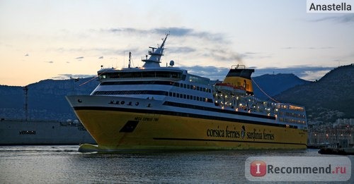 Паром Корсика Сардиния / Mega Express - Corsica Sardinia Ferries фото