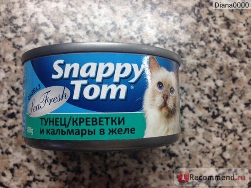 Консервы для кошек Snappy Tom фото