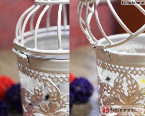 Подсвечник Aliexpress Vintage Style Classic Candle Holder Birdcage Romantic Feelings Metal Lantern Wedding Gift Decoration фото