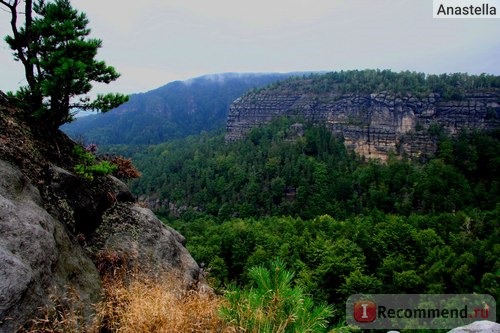 Национальный парк Чешская Швейцария. 