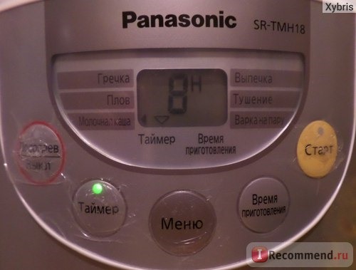 Мультиварка Panasonic SR-TMH18 LTW фото