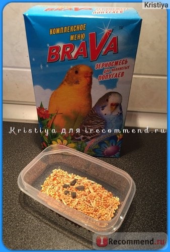 Корм для попугает BRAVA