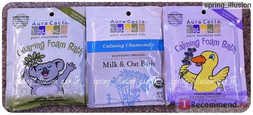 Пена для ванны Aura Cacia Clearing Eucalyptus Foam Bath фото