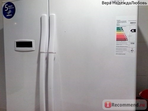 Холодильник side-by-side BEKO GNEV 120 W фото