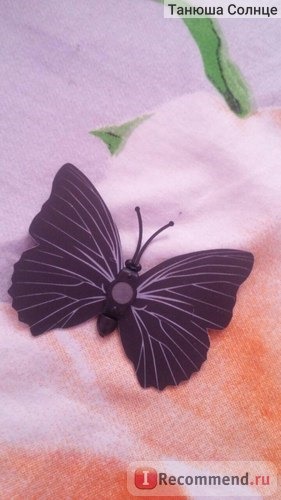 Бабочки на магнитах Butterfly Sticker 3D Art Design фото