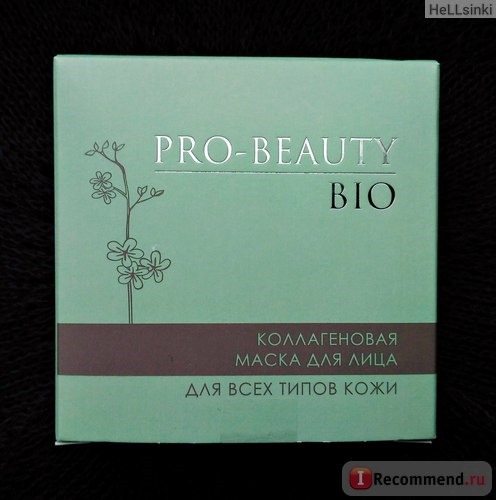 Коллагеновая маска для лица Ciel Pro-Beauty Bio из семян водорослей для всех типов кожи фото
