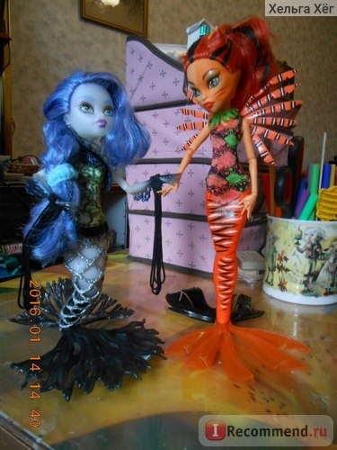 MONSTER HIGH Кукла Большой Кошмарный Риф (Great Scarrier Reef ) Торалей фото