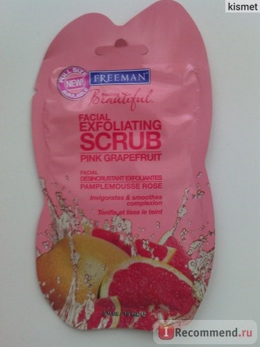 Скраб для лица Freeman Facial Exfoliating Scrub Pink Grapefruit фото