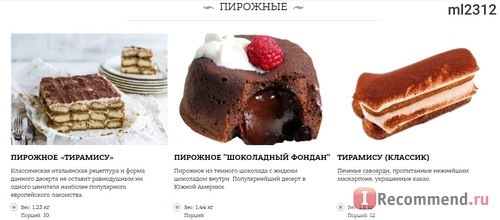 Сайт Shop-cheeseberry.ru Интернет-магазин десертов Чизберри фото