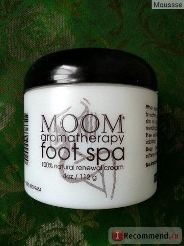 Крем для ног Moom Aromatherapy Foot Spa фото