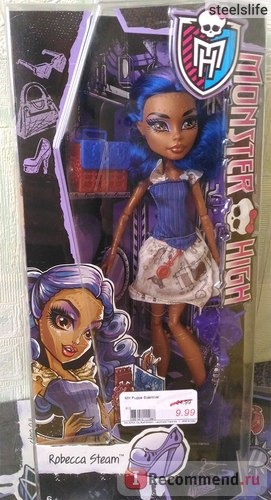 MONSTER HIGH Кукла Робекка Стим: Я люблю аксессуары (Gore-geous Accessories Robecca Steam) фото