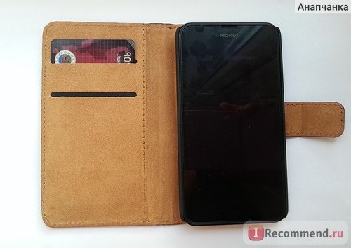 Чехол для мобильного телефона Aliexpress Genuine Leather Case for Nokia Lumia 630 Stand Wallet Flip Book Style Cover with Card Slot and Bill Site фото