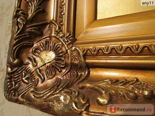 Aliexpress China golden wooden painting frames and picture frame фото