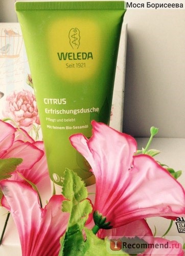 Гель для душа Weleda Citrus Creamy Body Wash фото