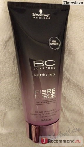 Шампунь Schwarzkopf Professional Бессульфатный укрепляющий BC Fibre Force Fortifying Shampoo фото