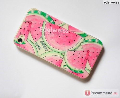 Чехол для мобильного телефона Aliexpress Case For Apple iPhone 4 4S 5 5S SE 5C 6 6s Plus 6Plus Soft Silicon TPU Transparent Fruit Pineapple Lemon Banana Thin Phone Cases фото