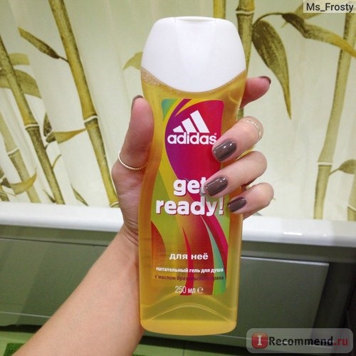 Гель для душа Adidas Питательный Get Ready! фото