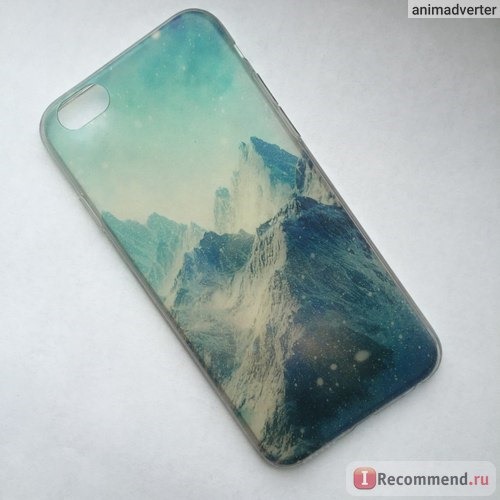 Чехол для мобильного телефона Aliexpress Endless Mountains Morder City Painted Soft TPU For Apple iPhone 6 6S 