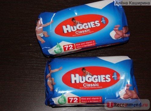  Влажные салфетки Huggies Classic фото