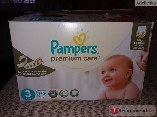 Подгузники Pampers Premium Care фото