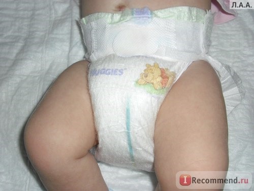 Huggies через 3 часа