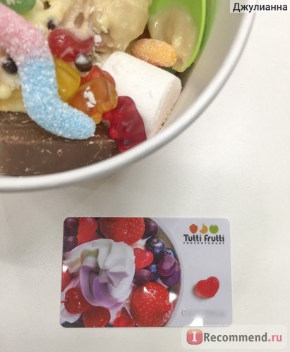 Tutti Frutti Frozen Yogurt, Москва фото