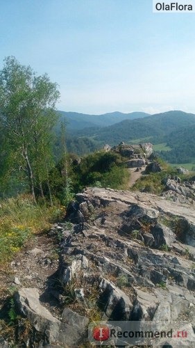 Скала Чертов палец, Алтай, Россия фото