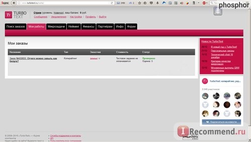 turbotext.ru - «TurboText» - биржа контента фото