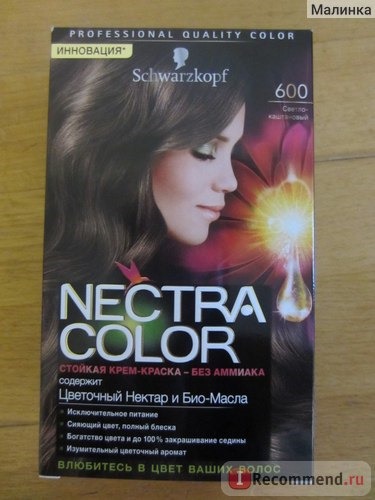 Краска для волос Schwarzkopf Nectra Color без аммиака фото