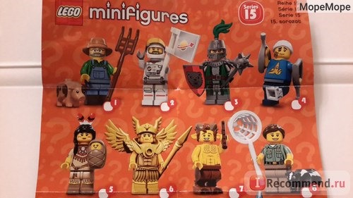 Lego минифигурки 15 серия Minifigures Series 15 фото