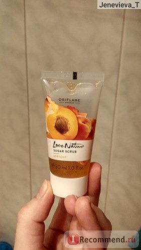 Скраб для лица Oriflame Love Nature Apricot фото