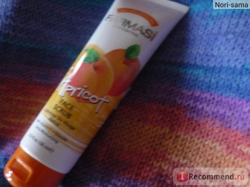 Скраб для лица Farmasi Face Scrub Apricot фото