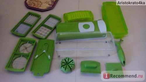 Универсальная овощерезка Genius! Nicer Dicer Plus фото