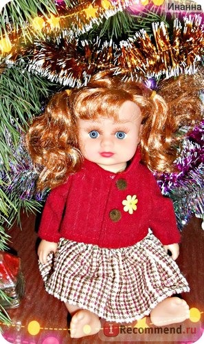 Joy Toy Кукла музыкальная 