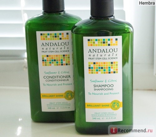 Шампунь Andalou Naturals 