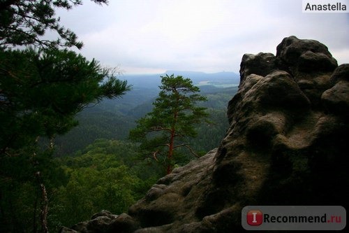 Национальный парк Чешская Швейцария. 